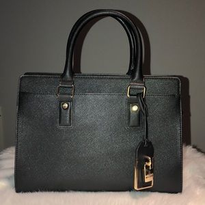 ALDO | BLACK TOP HANDLE BAG | WITH LUGGAGE TAG